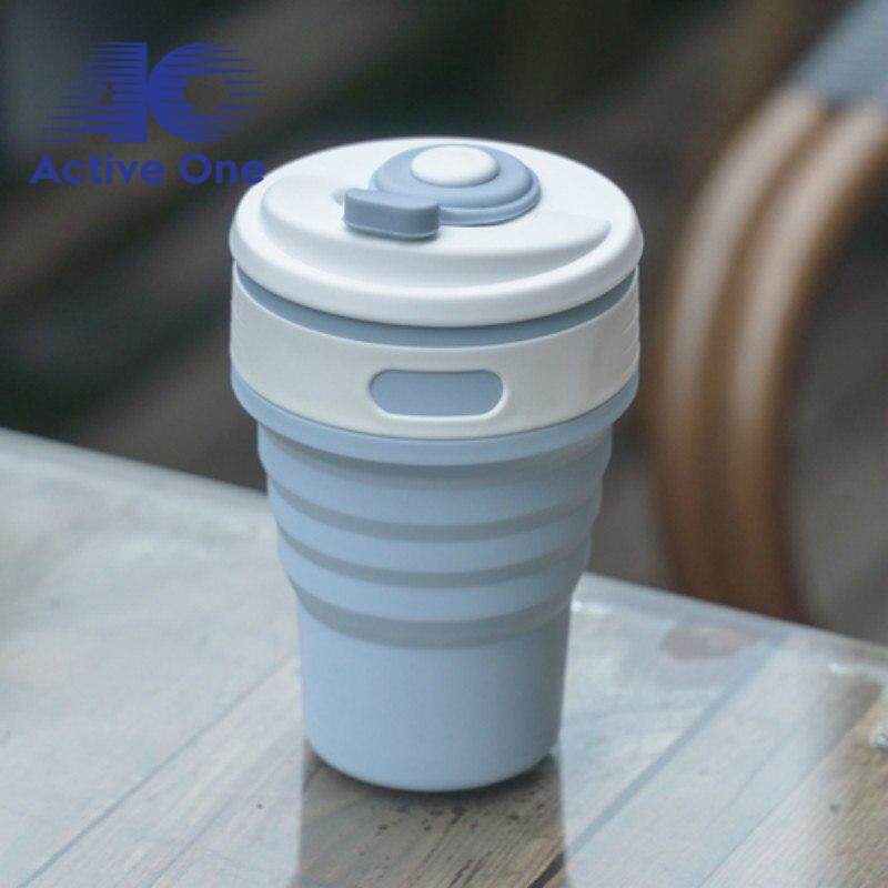 Rental Collapsible Silicone Water Cup (350ml) – On-the-Go Hydration, No Disposable Waste