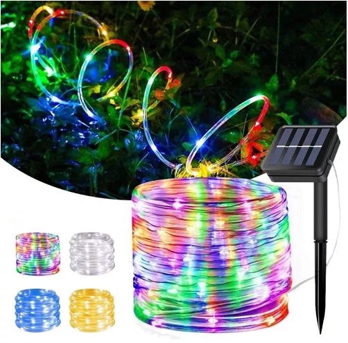 Rental LED Camping String Lights (10m/20m) – Ambient Glow for Outdoor Gatherings, No Storage Burden